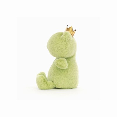 Jellycat Crowning Croaker Green UK | 53149HAFY